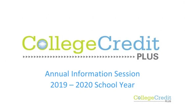 Annual Information Session 2019 – 2020 School Year