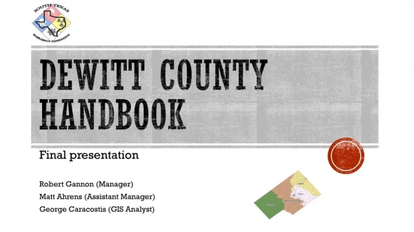 Dewitt county Handbook