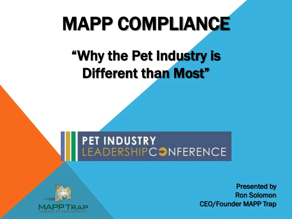 mapp compliance why the pet industry is different