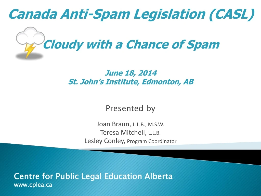 canada anti spam legislation casl cloudy with