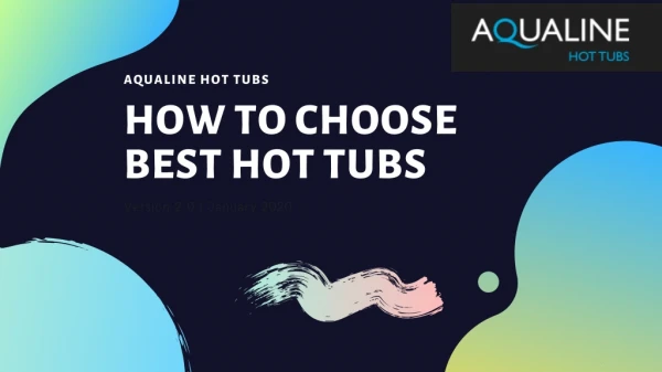 How to Choose Best Hot Tubs
