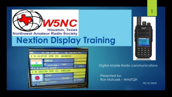 Nextion Display Training