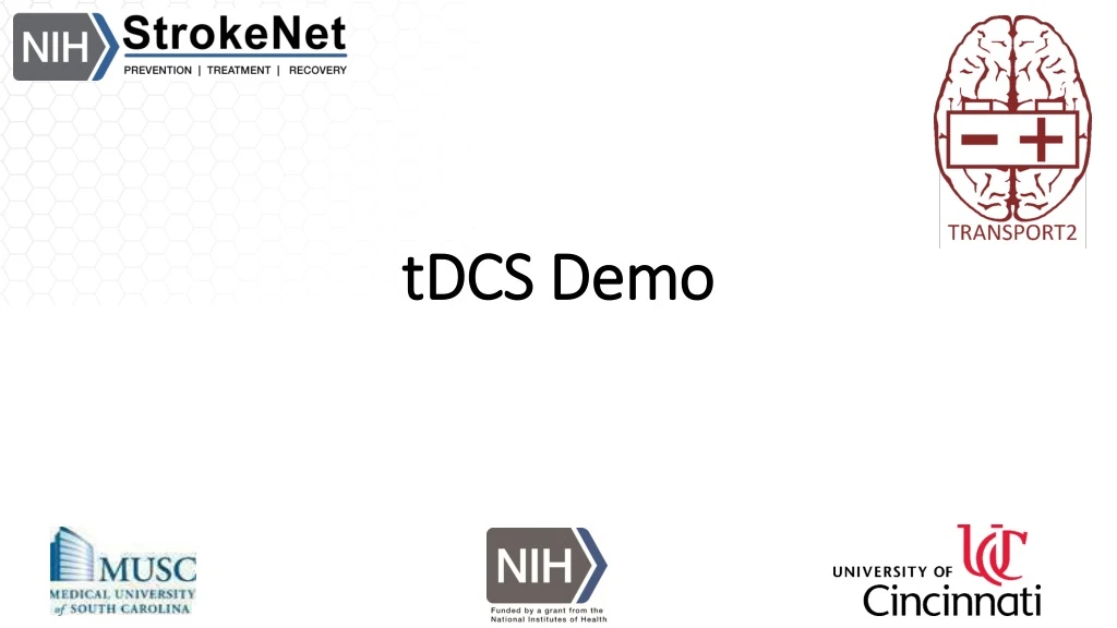 tdcs demo