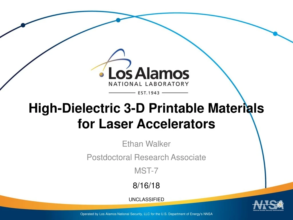 high dielectric 3 d printable materials for laser accelerators