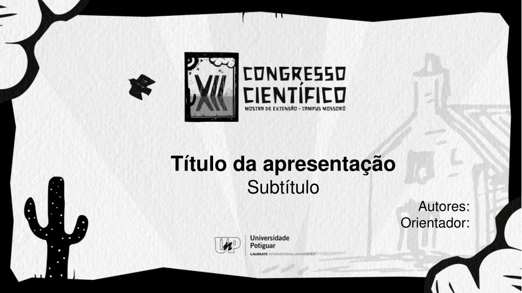 t tulo da apresenta o subt tulo autores orientador