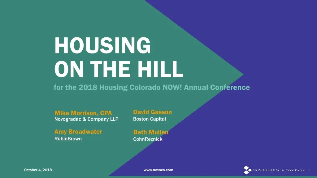 housing on the hill