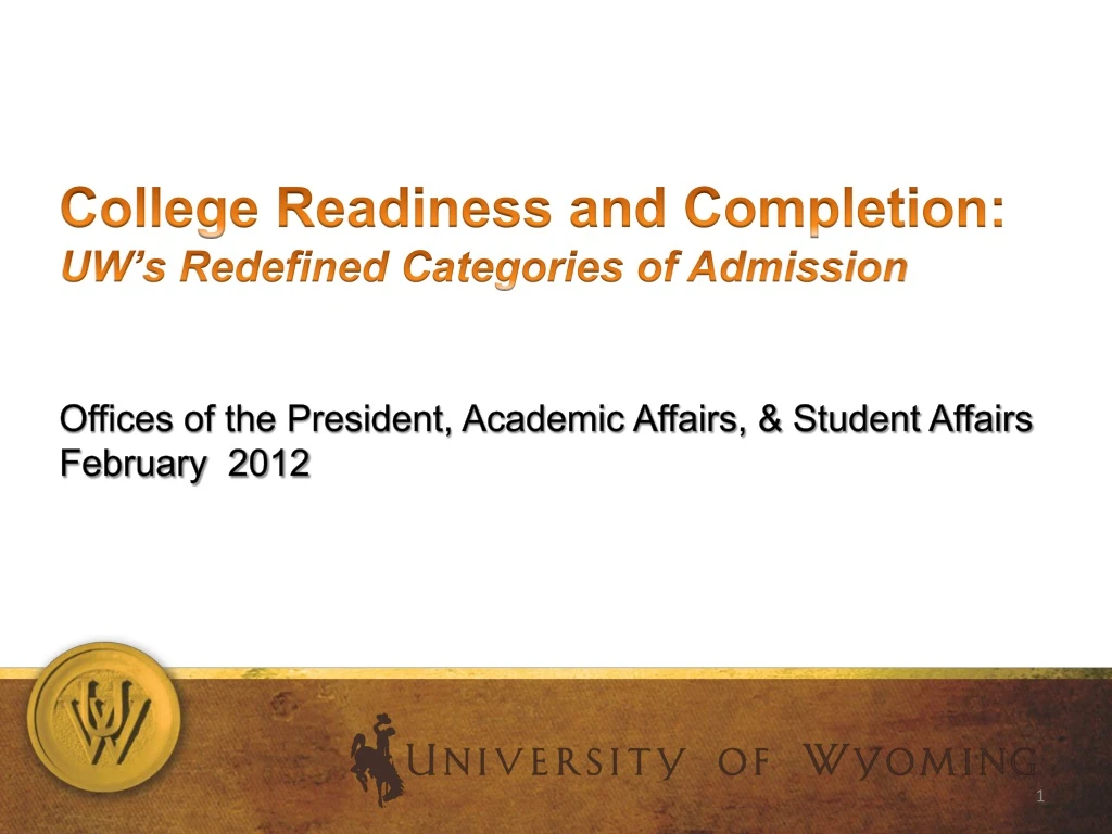 college readiness and completion uw s redefined