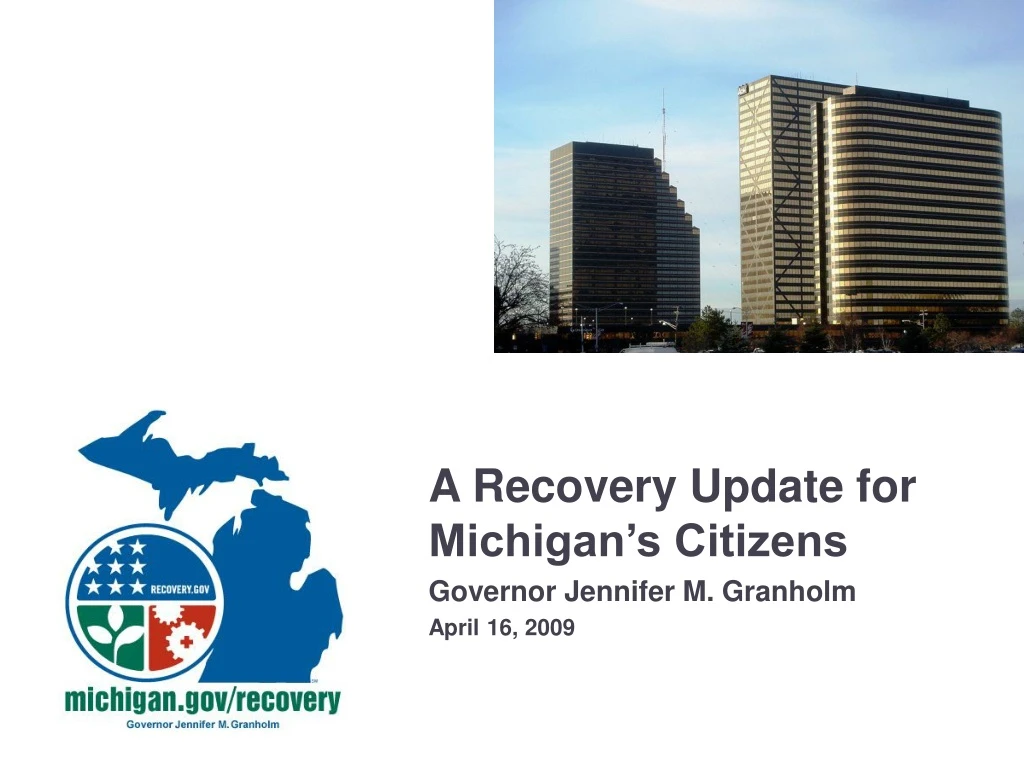 a recovery update for michigan s citizens