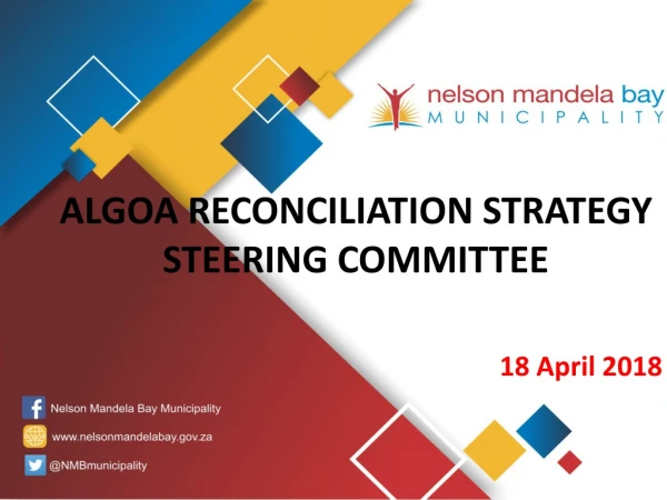 ALGOA RECONCILIATION STRATEGY STEERING COMMITTEE