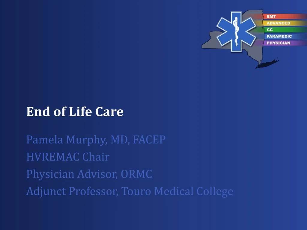 end of life care