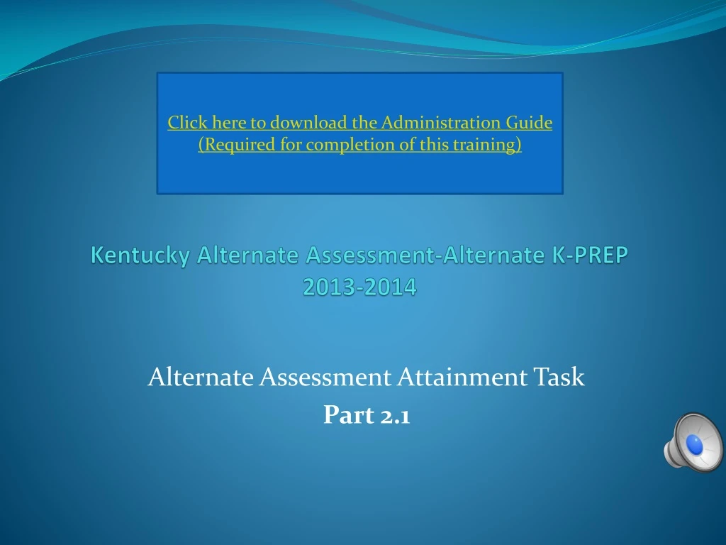 kentucky alternate assessment alternate k prep 2013 2014