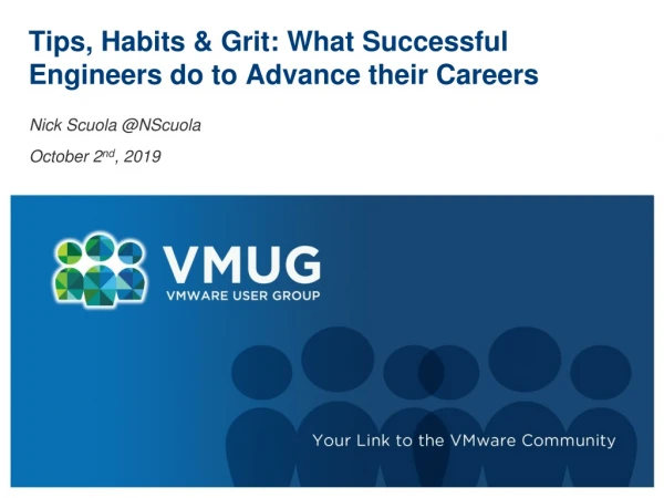 Tips, Habits &amp; Grit: What Successful Engineers do to Advance their Careers