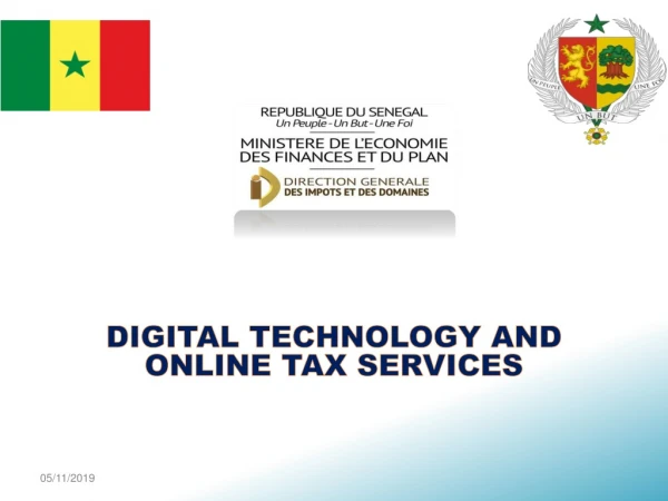 DIGITAL TECHNOLOGY AND ONLINE TAX SERVICES