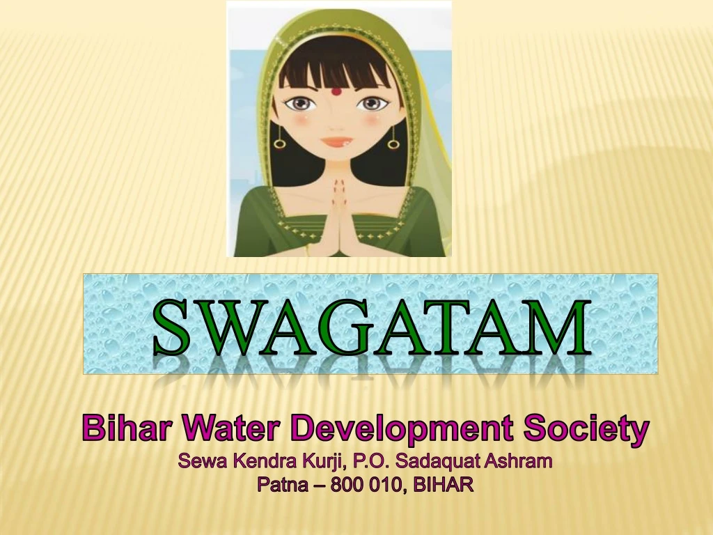 bihar water development society sewa kendra kurji p o sadaquat ashram patna 800 010 bihar