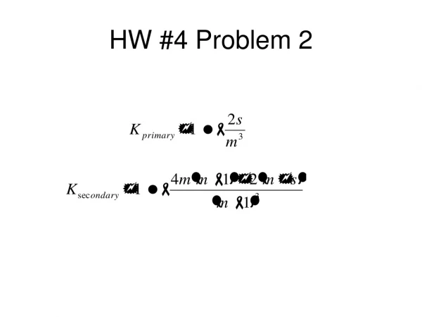 HW #4 Problem 2