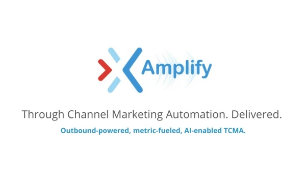 Through Channel Marketing Automation. Delivered.