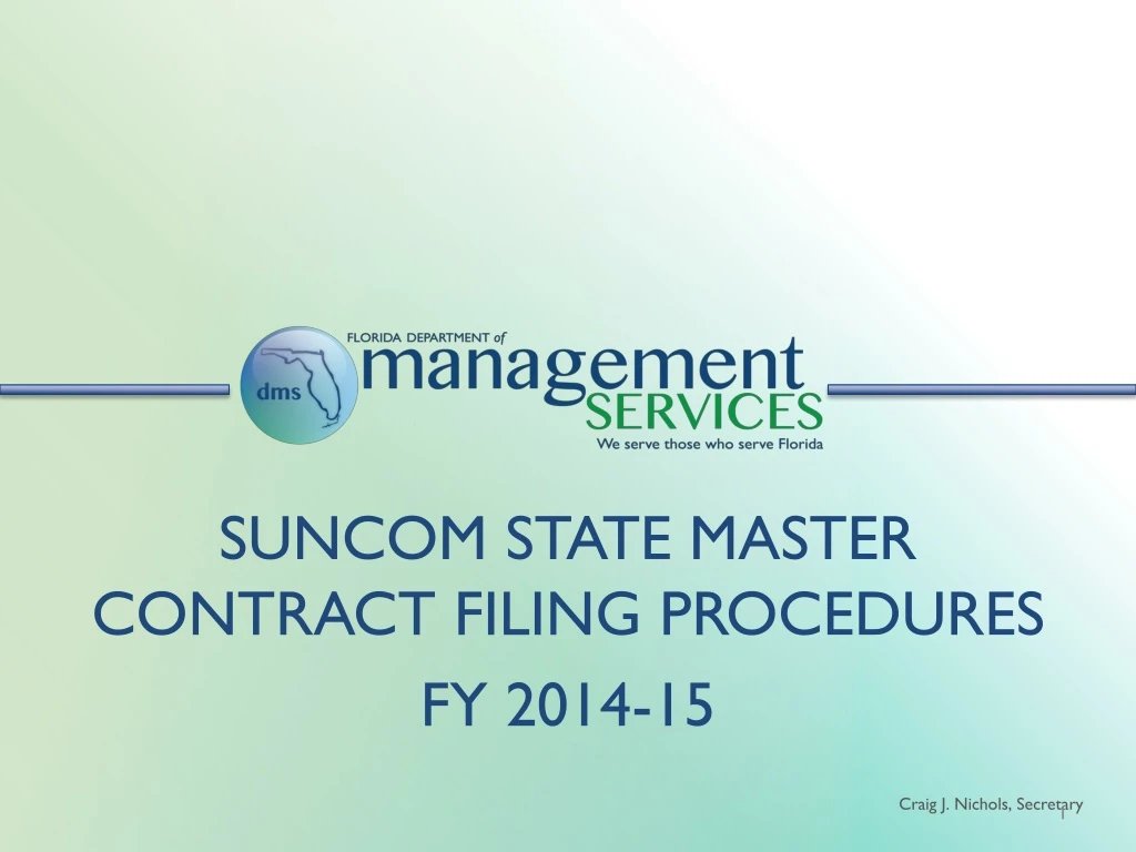 suncom state master contract filing procedures fy 2014 15