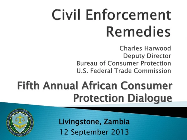 Fifth Annual African Consumer Protection Dialogue