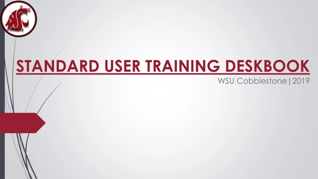 standard user training deskbook