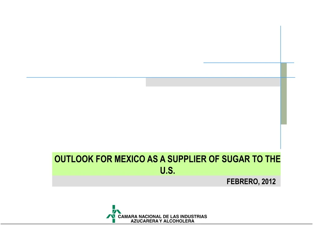 outlook for mexico as a supplier of sugar