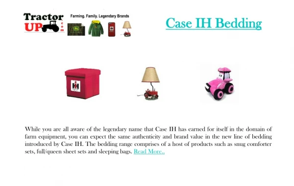 Case IH Bedding