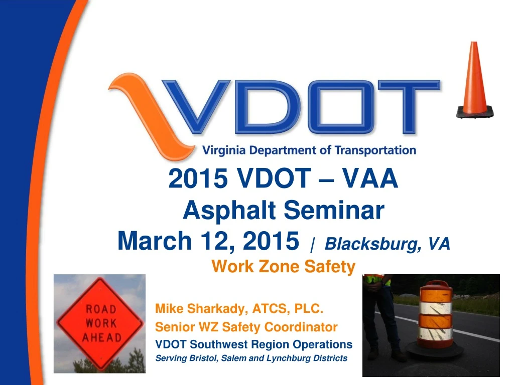 2015 vdot vaa asphalt seminar march 12 2015