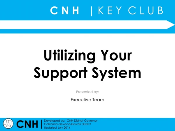 Utilizing Your Support System