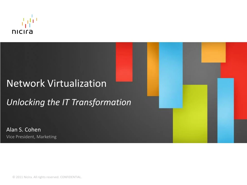 network virtualization unlocking the it transformation