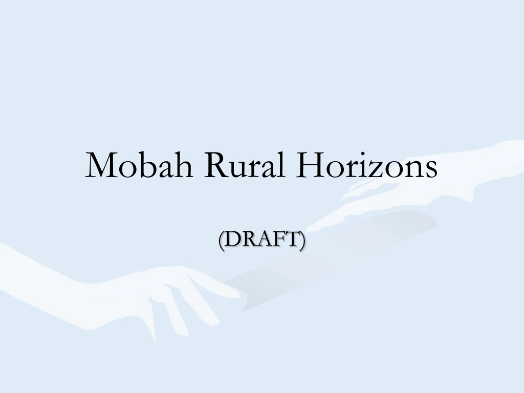 mobah rural horizons