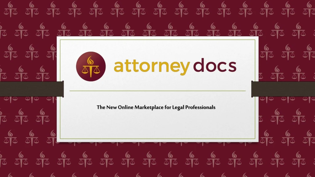 the new online marketplace for legal professionals
