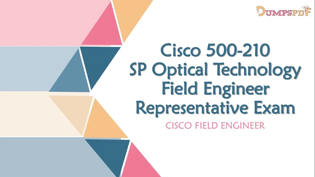 cisco 500 210 sp optical technology field