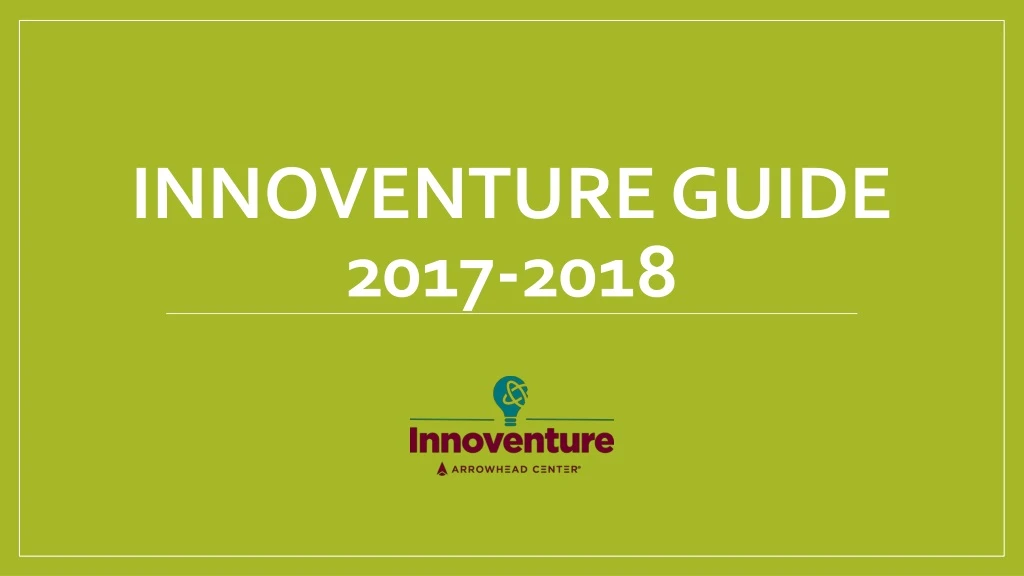 innoventure guide 2017 2018