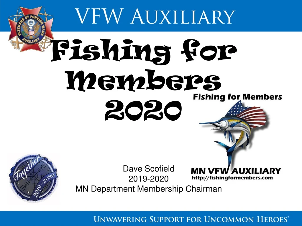 fishing for members 2020