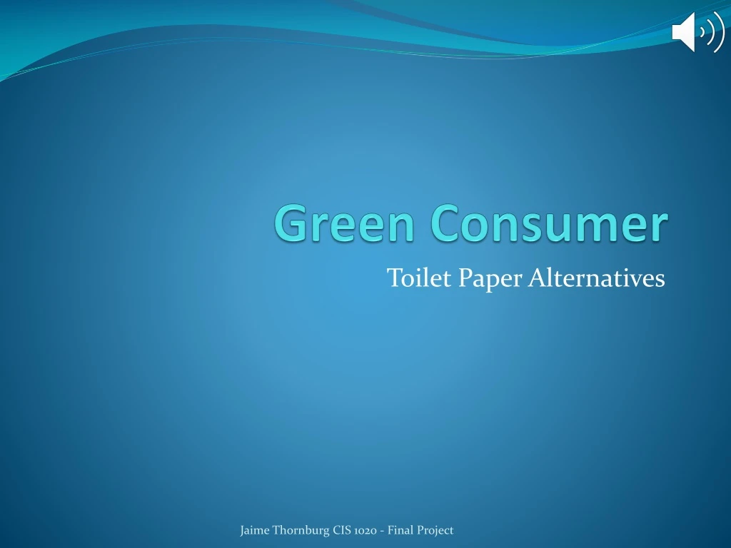 green consumer