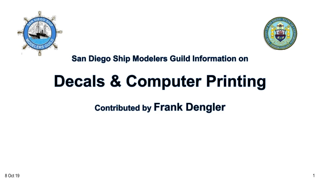 san diego ship modelers guild information