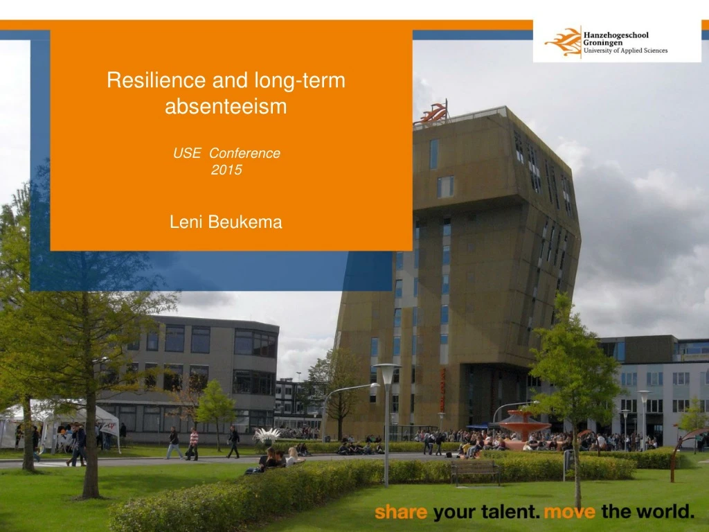 resilience and long term absenteeism use conference 2015 leni beukema