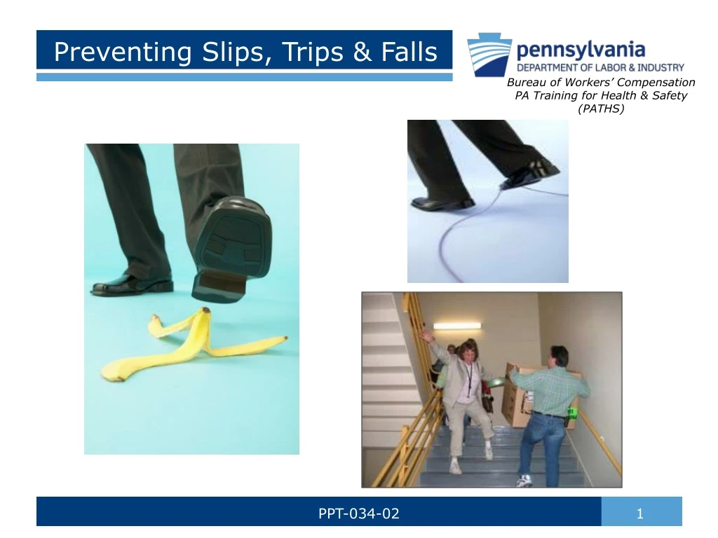 preventing slips trips falls