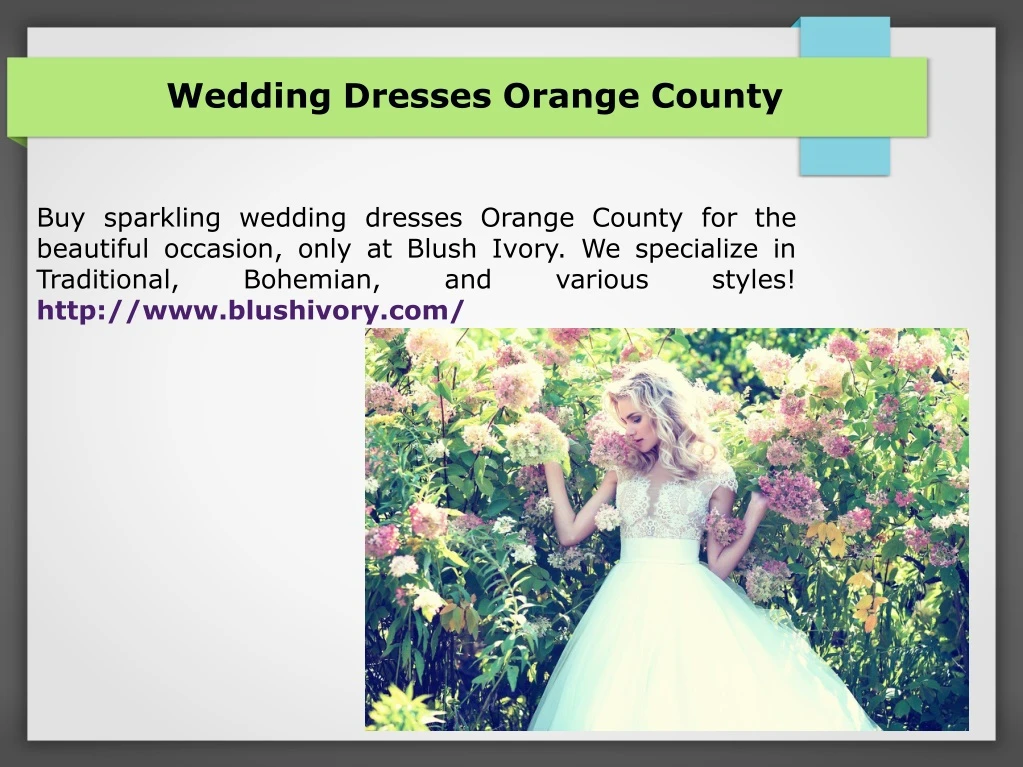 wedding dresses orange county