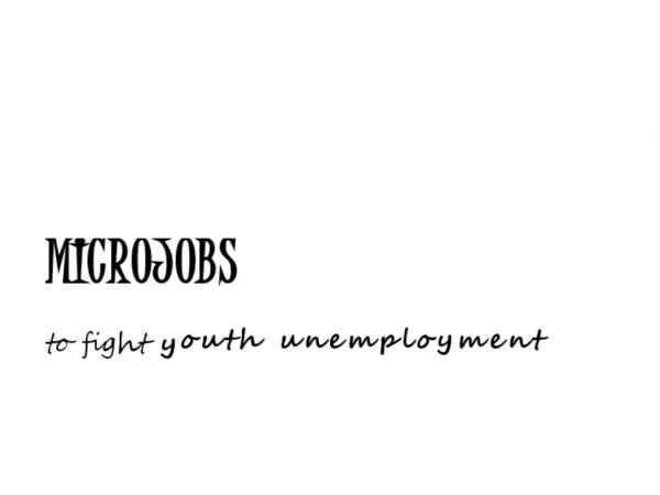 Unemployed youth – who are they ?