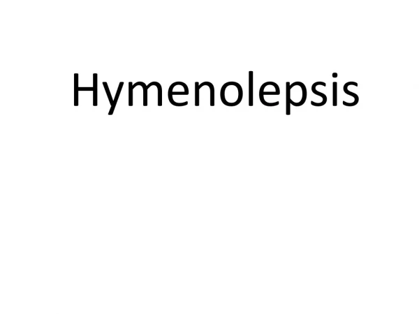 Hymenolepsis