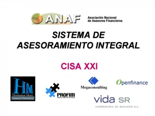 SISTEMA DE ASESORAMIENTO INTEGRAL CISA XXI - slide 1