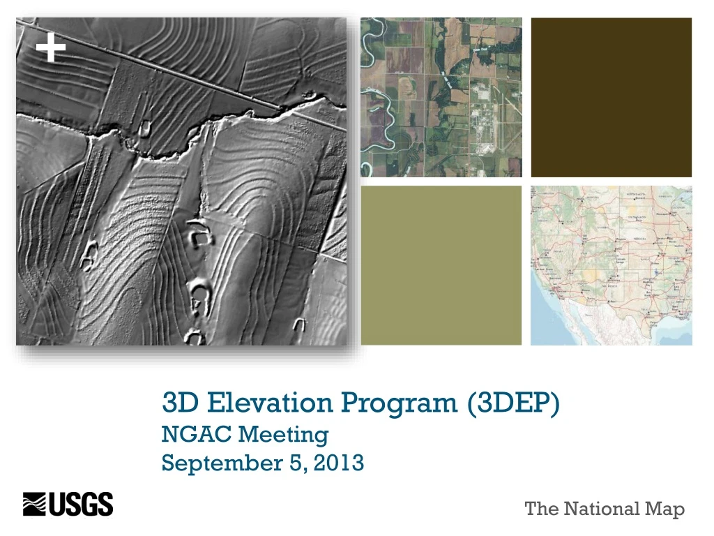 3d elevation program 3dep ngac meeting september 5 2013