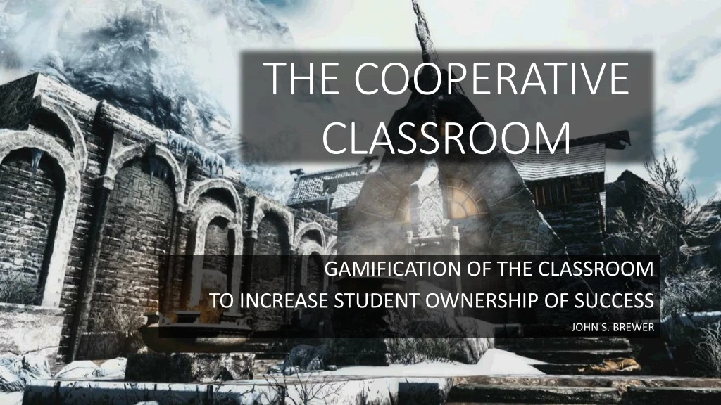 the cooperative classroom