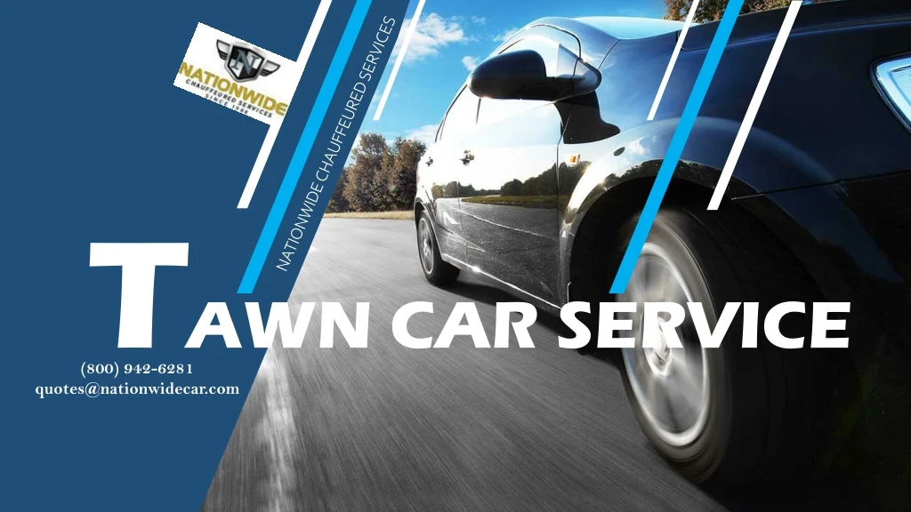 nationwide chauffeured services