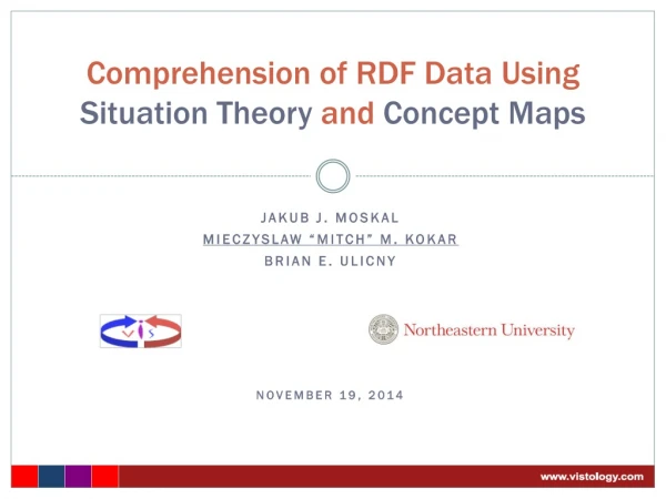 Comprehension of RDF Data Using Situation Theory and Concept Maps