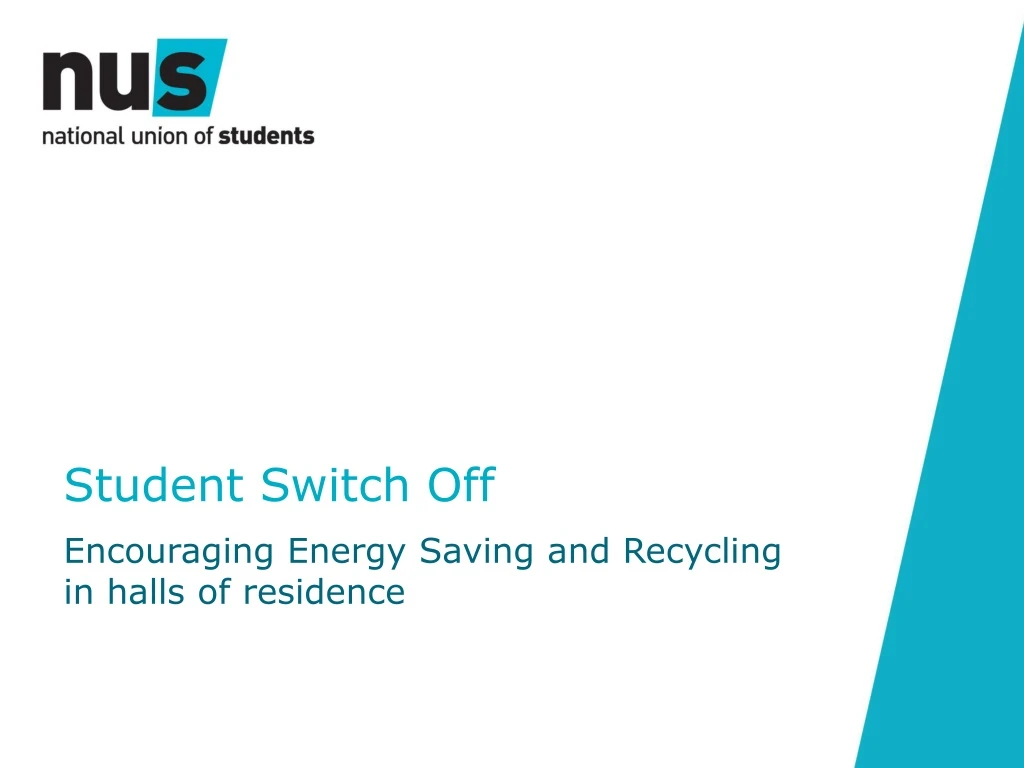 student switch off