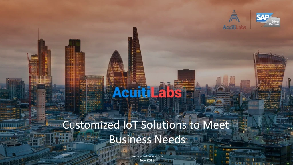 acuiti labs customized iot solutions to meet