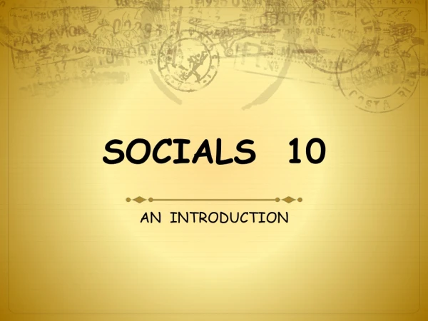 SOCIALS 10