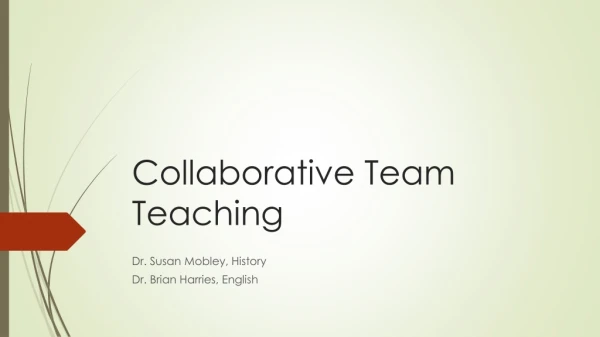 Collaborative Team Teaching