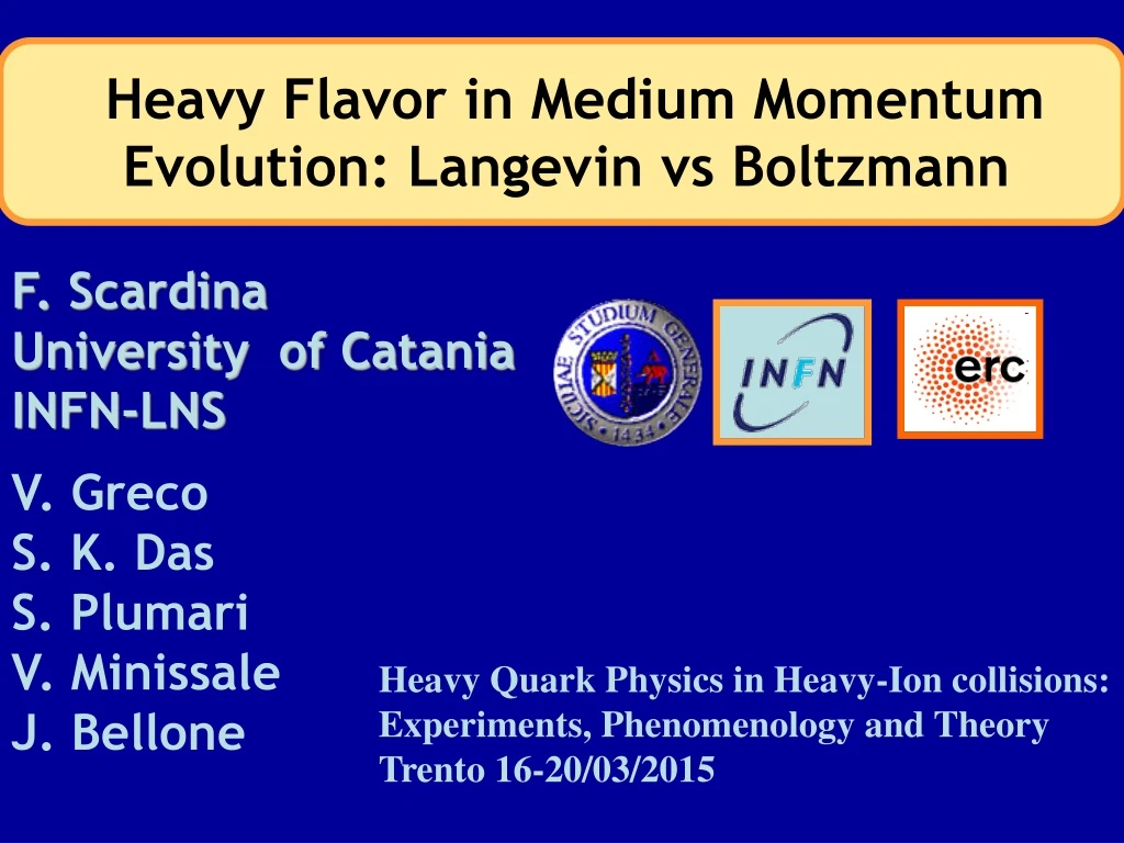 heavy flavor in medium momentum evolution